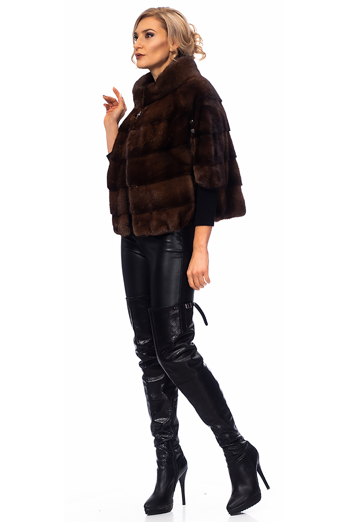 Ladies mink fur coat